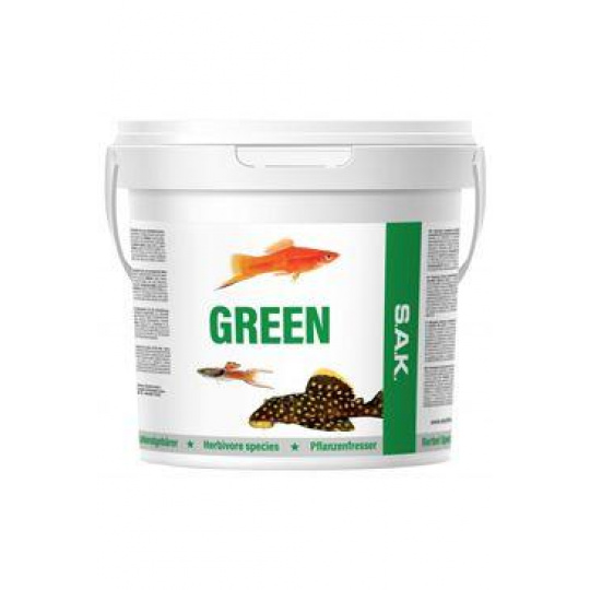 S.A.K. green 1500 g (3400 ml) veľkosť 2 S.A.K. green 1500 g (3400 ml) veľkosť 2