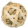 Bambusová loptička so senom, ø 5 cm