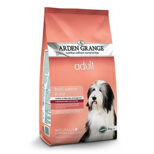 Arden Grange Dog Adult s čerstvým lososom a ryžou 6kg Arden Grange Dog Adult s čerstvým lososom a ryžou 6kg