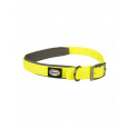 Obojok DUVO+ Nastaviteľný plastový žltý 40-65cm/25mm
