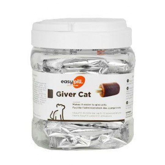 Easypill Giver Cat 300g /priehľadná dóza Easypill Giver Cat 300g /priehľadná dóza