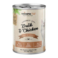 Chicopee Cat konz. Gourmet Pot Duck&Chicken 400g