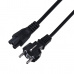 Savio CL-67 napájecí kabel Černá 1,2 m