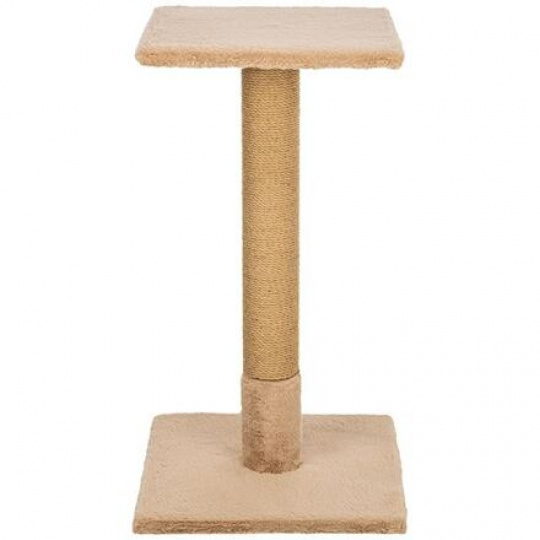 Škrabací stĺpik BEANA, 69 cm, králičí plyš, šedobéžová - LIMITOVANÁ PONUKA Škrabací stĺpik BEANA, 69 cm, králičí plyš, šedobéžová - LIMITOVANÁ PONUKA