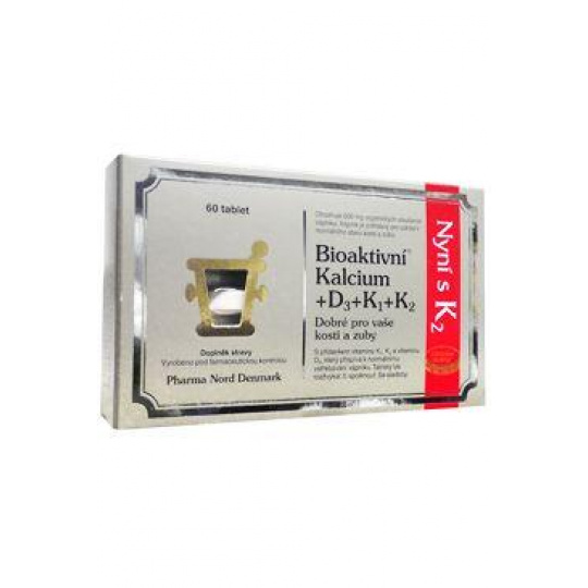 Bioaktívny Vápnik + D3 + K1+K2 60tbl