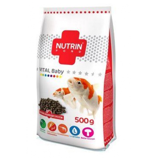 Nutrin Pond Vital Baby Kaprovité ryby 500g Nutrin Pond Vital Baby Kaprovité ryby 500g