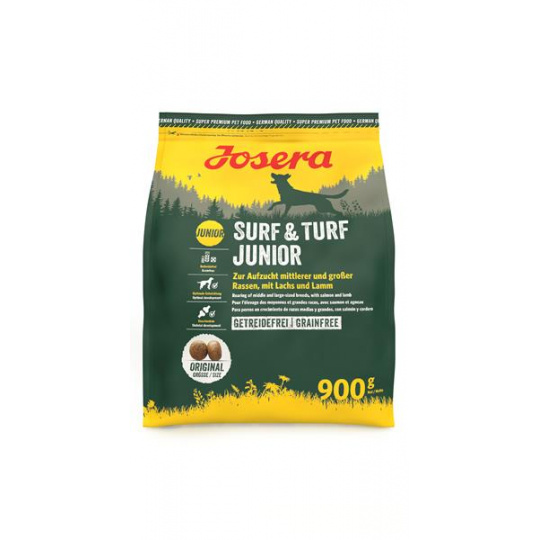 Josera Dog Surf&Turf Junior 0,9 kg Josera Dog Surf&Turf Junior 0,9 kg