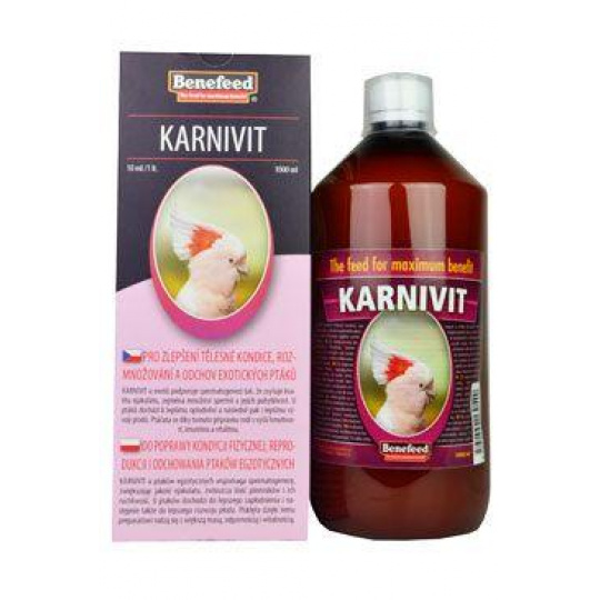 Karnivit pre exoty 1l