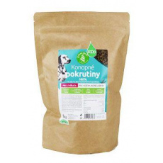 Konopné pokrutiny vo forme výliskov/plátkov BIO 1kg
