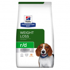 HILL'S PRESCRIPTION DIET Canine r/d Suché krmivo pro psy Kuřecí maso 1,5 kg