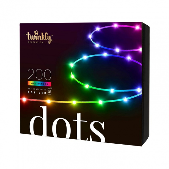 Twinkly Dots Světelný řetěz Vícebarevný G