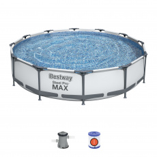 Bestway Steel Pro 56416 nadzemní bazén Rámový bazén Kulatý 6473 l Modrá