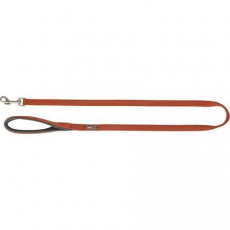 Vodítko PREMIUM s vyplnenou rukoväťou, hrdzavá Vodítko PREMIUM s vyplnenou rukoväťou, hrdzavá