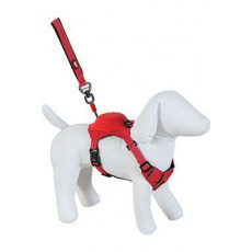 Postroj pes s vodítkom EASY RIDE červená L Zolux Postroj pes s vodítkom EASY RIDE červená L Zolux