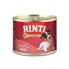 Rinti Dog Gold konzerva hovädzie 185g Rinti Dog Gold konzerva hovädzie 185g