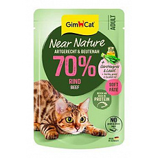 GimCat Near Nature kapsička hovädzie 85g GimCat Near Nature kapsička hovädzie 85g