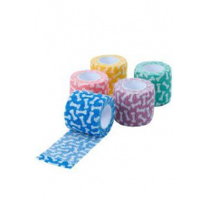 Bandáž KRUUSE Fun-Flex Bones 5 cm x 4,5 m, 10 ks Bandáž KRUUSE Fun-Flex Bones 5 cm x 4,5 m, 10 ks