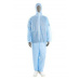 Oblek jednorazový s kapucňou KRUUSE modrý veľ.M 1ks
