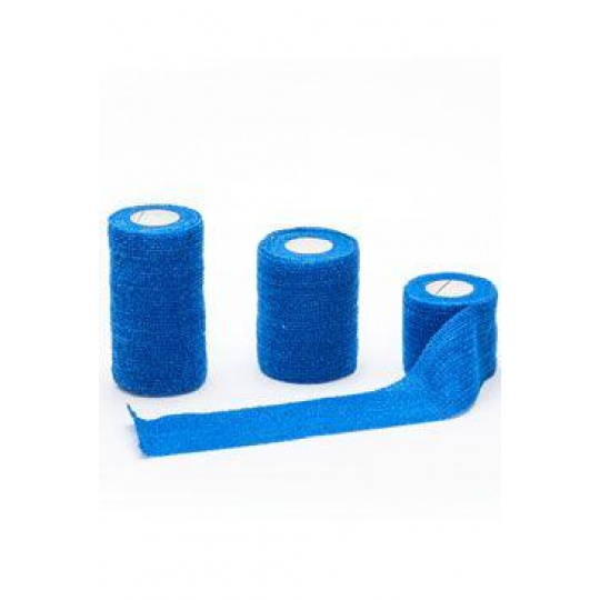 Elastická bandáž. Vet Flex 5cmx4,5m modré 1ks CVET Elastická bandáž. Vet Flex 5cmx4,5m modré 1ks CVET