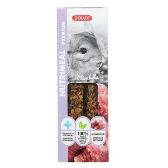 Pochoutka NUTRIMEAL STICK topinambury pro činčily 110g