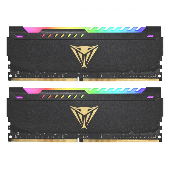 Patriot Memory Viper Steel RGB PVSR416G360C8K paměťový modul 16 GB 2 x 8 GB DDR4 3600 MHz