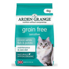 Arden Grange GF Cat Adult Sen.Oc.White Fish&Potato 4kg