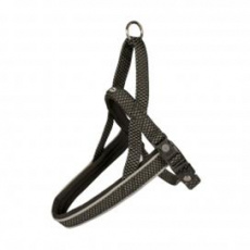 Postroj DUVO+ EXPLOR EAST nylón M 40-50cm/15mm čierny Postroj DUVO+ EXPLOR EAST nylón M 40-50cm/15mm čierny