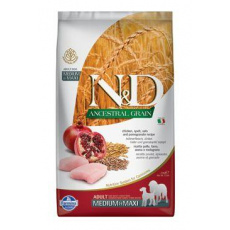 N&D LG DOG Adult M/L Chicken & Pomegranate 2,5kg EXSP 1/2023