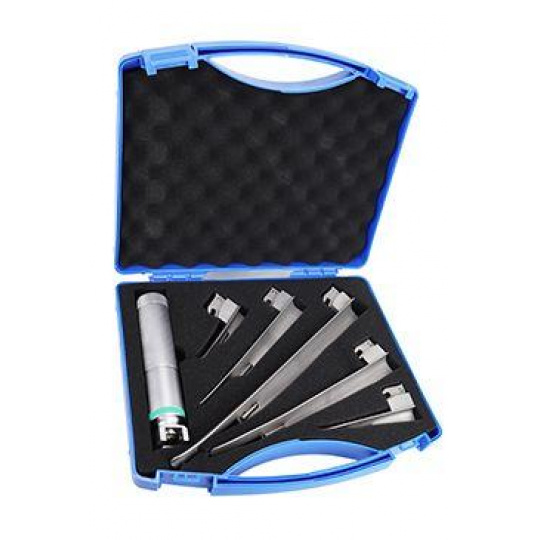 Laryngoskop Toex sada 1-2-3-4-5 s optickým vláknom Laryngoskop Toex sada 1-2-3-4-5 s optickým vláknom