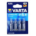 VARTA Batérie Longlife Power AAA 4ks