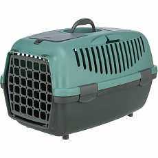 Transportný box CAPRI II, XS-S: 37x34x55cm (max. 8kg), tmavošedá/petrolejová