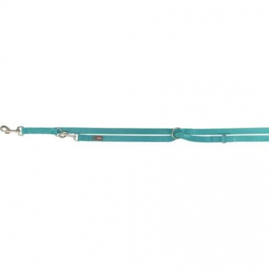 Vodítko PREMIUM predlžovacie, aqua