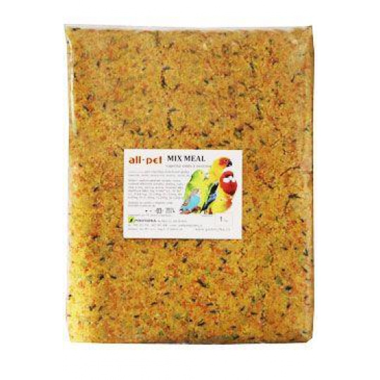 Krmivo pre Vtáky All MIX MEAL pre zrnožravé 1kg