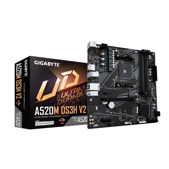 GIGABYTE A520M DS3H V2 základní deska Socket AM4 Micro ATX