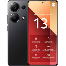 Xiaomi Redmi Note 13 Pro 16,9 cm (6.67") Hybridní Dual SIM Android 13 4G USB typu C 8 GB 256 GB 5000 mAh Černá