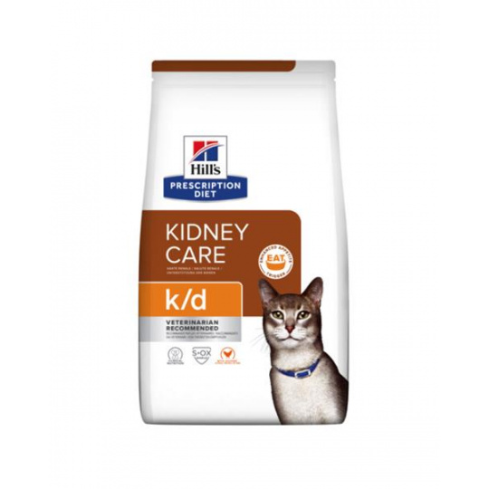 HILLS Diet Feline k/d Dry NEW 1,5 kg
