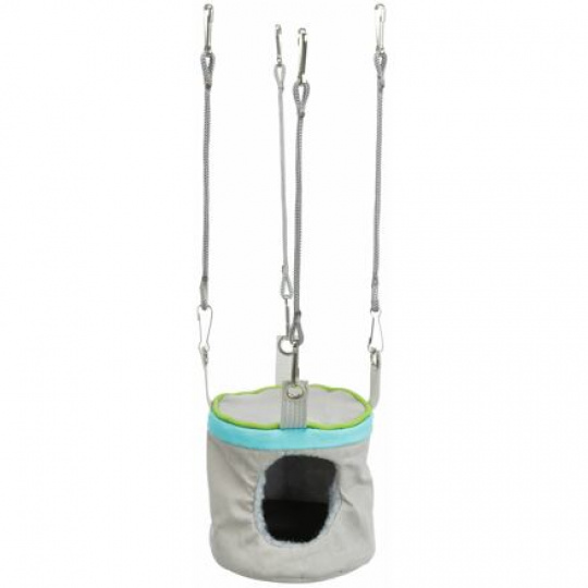 Šuštivá jaskyňa pre škrečka, na zavesenie do klietky 10x9 cm