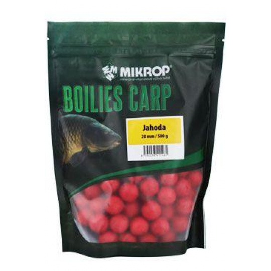 Mikrop Boilies Carp Jahoda 500g Mikrop Boilies Carp Jahoda 500g