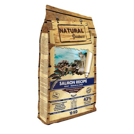 Natural Greatness Salmon Recipe Medium,Large /losos