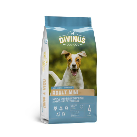 DIVINUS Adult Mini - suché krmivo pro psy - 4 kg