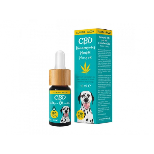 CBD kvapky pre psov 10%, 10ml