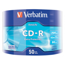 Verbatim CD-R Extra Protection 700 MB 50 kusů