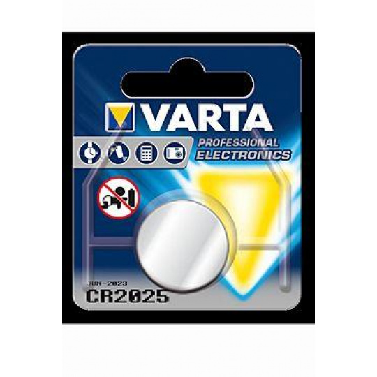 VARTA Batéria Professional CR2025 1ks VARTA Batéria Professional CR2025 1ks