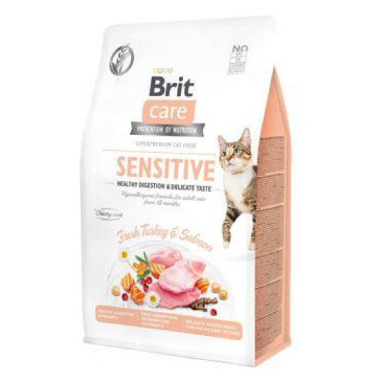 Brit Care Cat GF Sensit. Heal.Digest&Delic.Ochutnajte 0,4 kg Brit Care Cat GF Sensit. Heal.Digest&Delic.Ochutnajte 0,4 kg