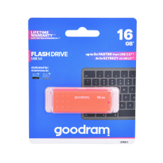 Goodram UME3-0160O0R1 USB paměť 16 GB USB Typ-A 3.2 Gen 1 (3.1 Gen 1) Oranžová