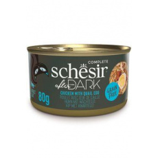Schesir Cat konz. After Dark Wholefood kura/vajce 80g Schesir Cat konz. After Dark Wholefood kura/vajce 80g