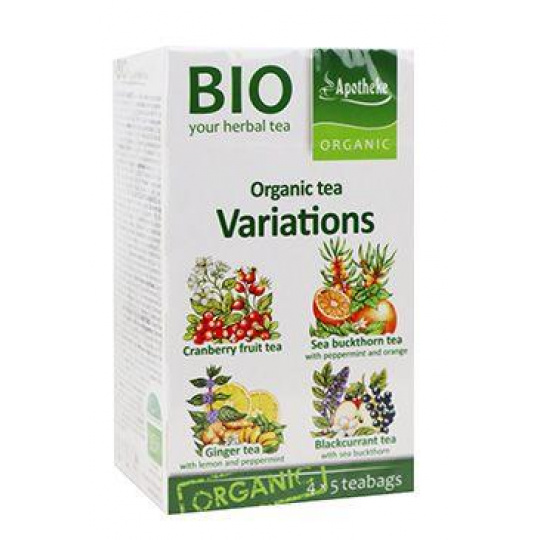 Čaj Apotheke BIO Čajové variácie 20x1,5g