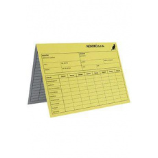 Karta mačka - žltá A4 Karta mačka - žltá A4