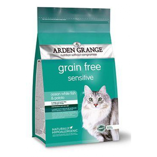 Arden Grange GF Cat Adult Sen.Oc.White Fish&Potato400g Arden Grange GF Cat Adult Sen.Oc.White Fish&Potato400g