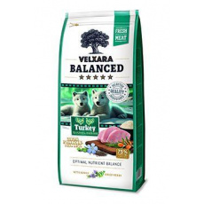 Velxara Balanced FM Dog Puppy&Junior Mon.Turk&Rice750g